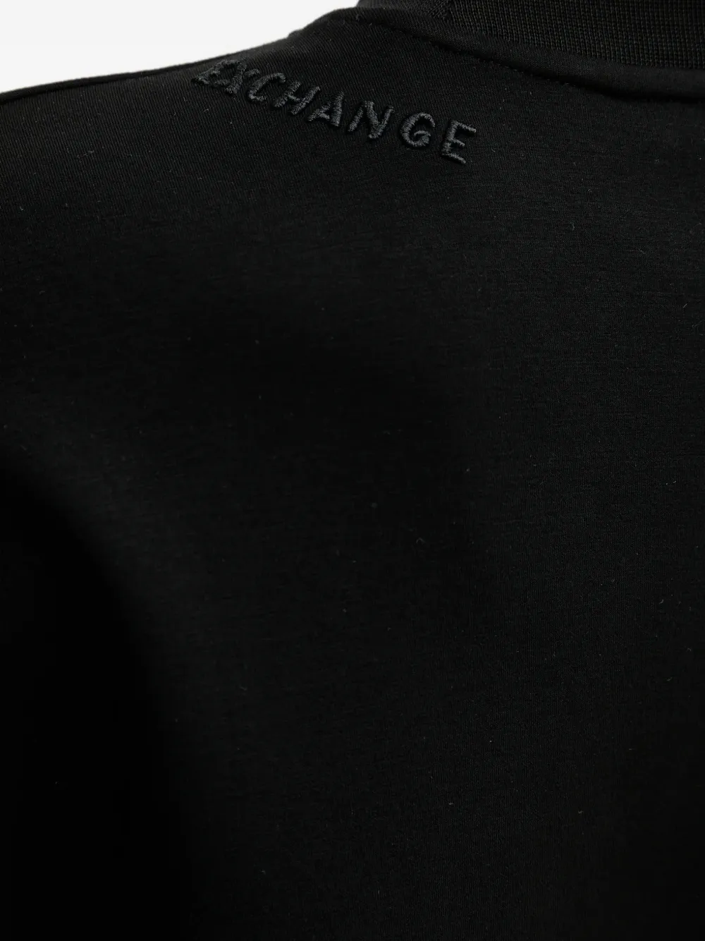 Armani Exchange Sweater met hoge hals Zwart