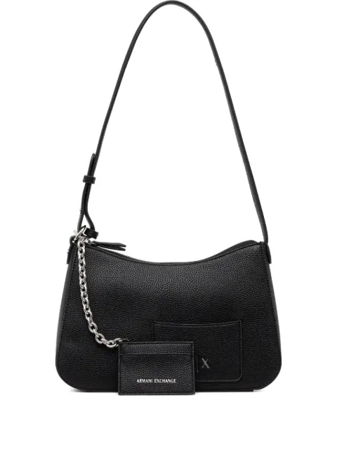 Armani Exchange card-holder-detail shoulder bag
