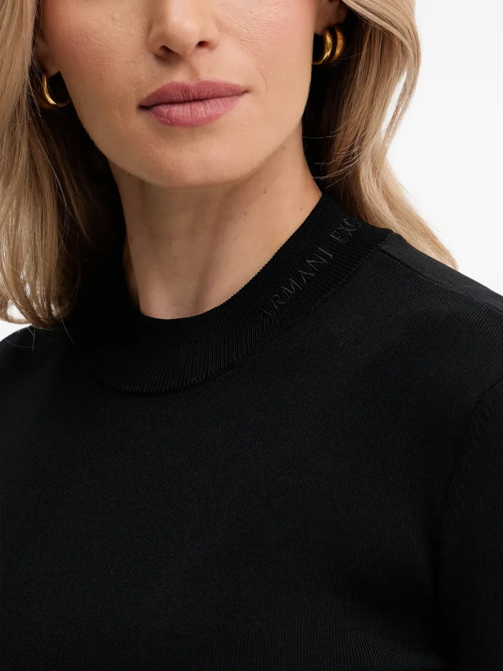Armani Exchange Trui met lange mouwen Zwart