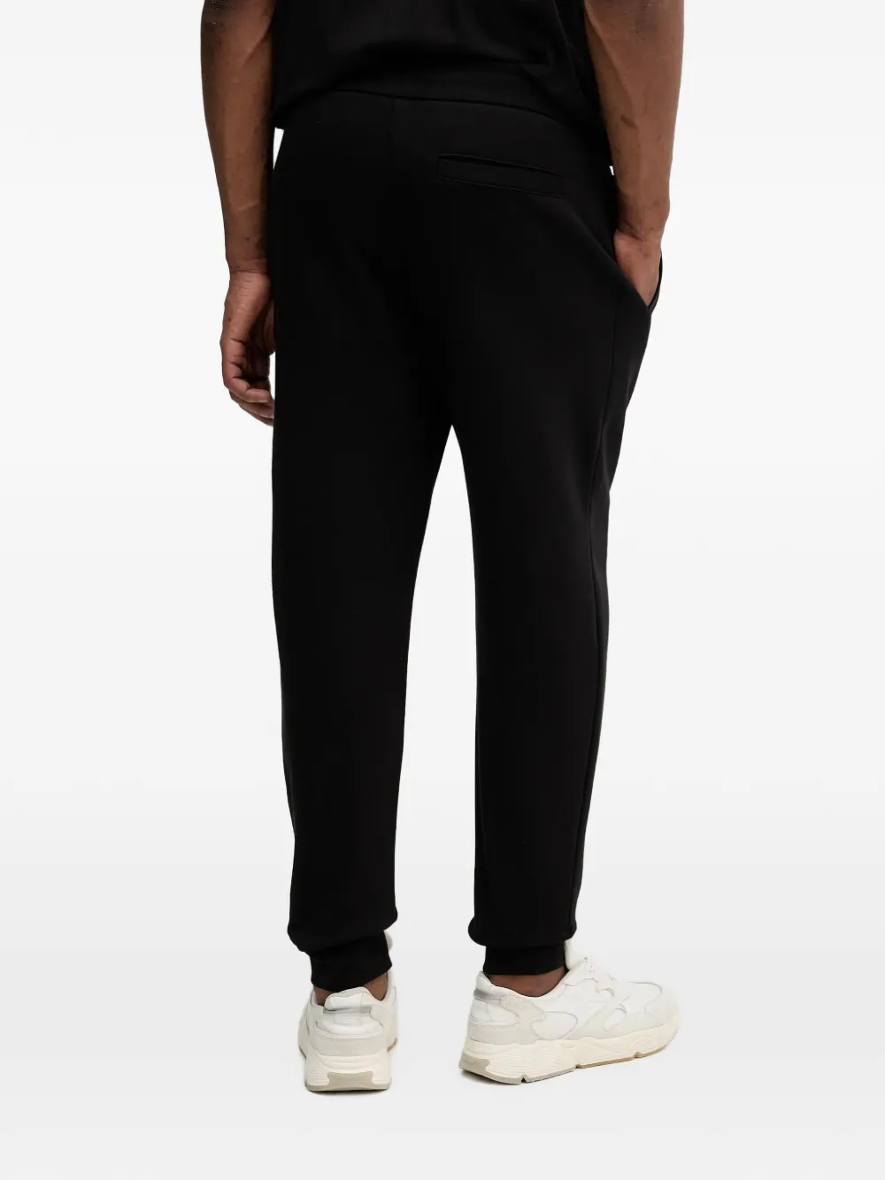 Armani Exchange Broek met trekkoord Zwart