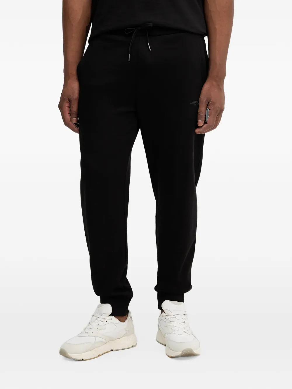 Armani Exchange drawstring trousers