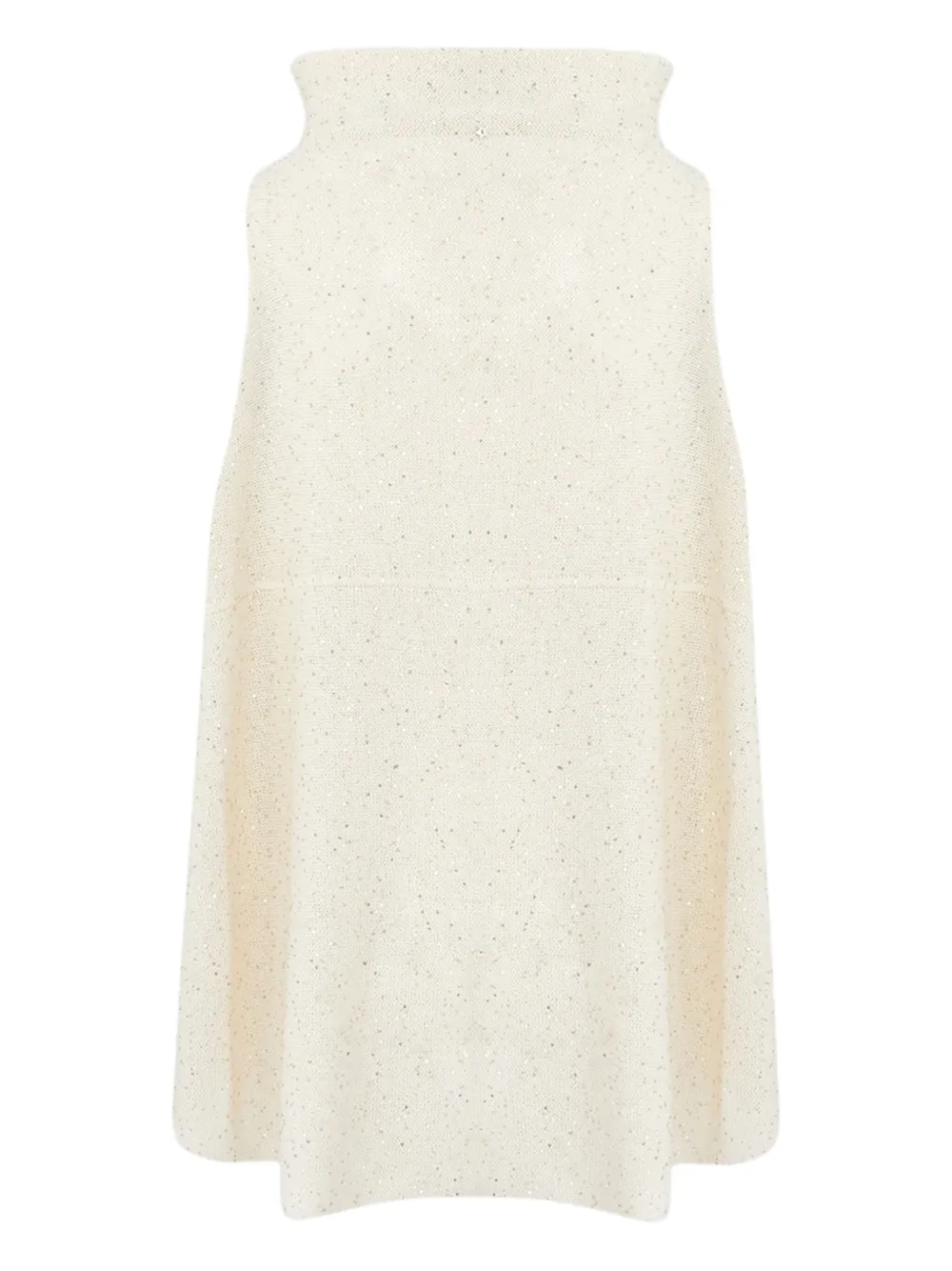 Lorena Antoniazzi sequin-embellished turtleneck gilet | Capes | Image 2