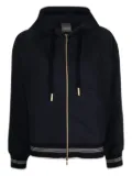 Lorena Antoniazzi zip-up hoodie - Blue
