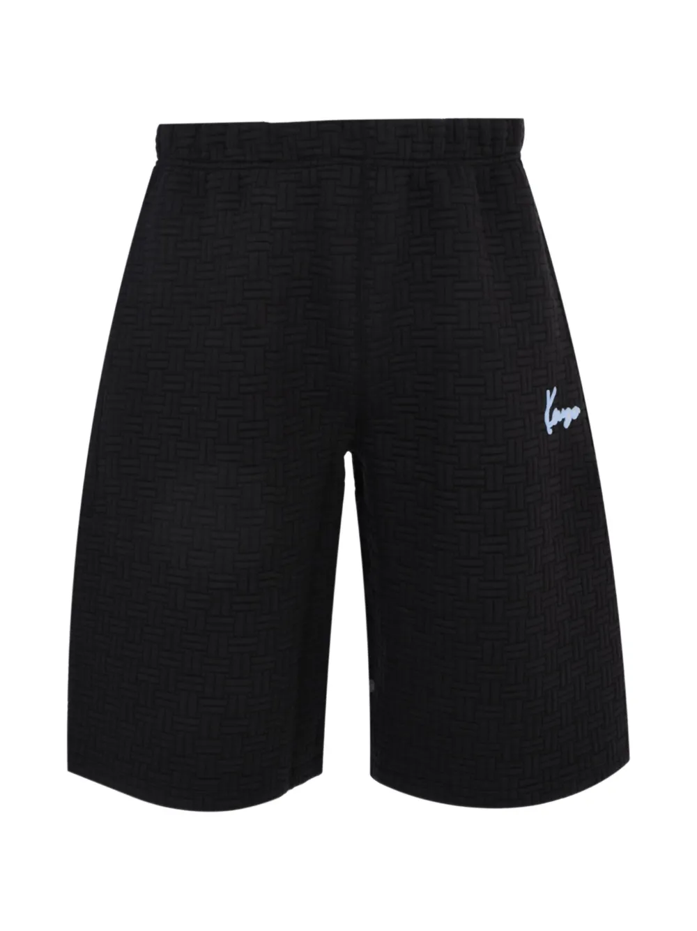 Kenzo logo-embroidery shorts - Nero