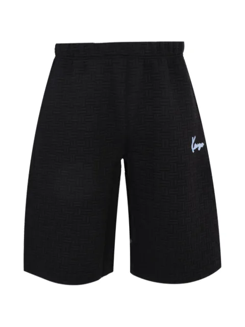 Kenzo logo-embroidery shorts