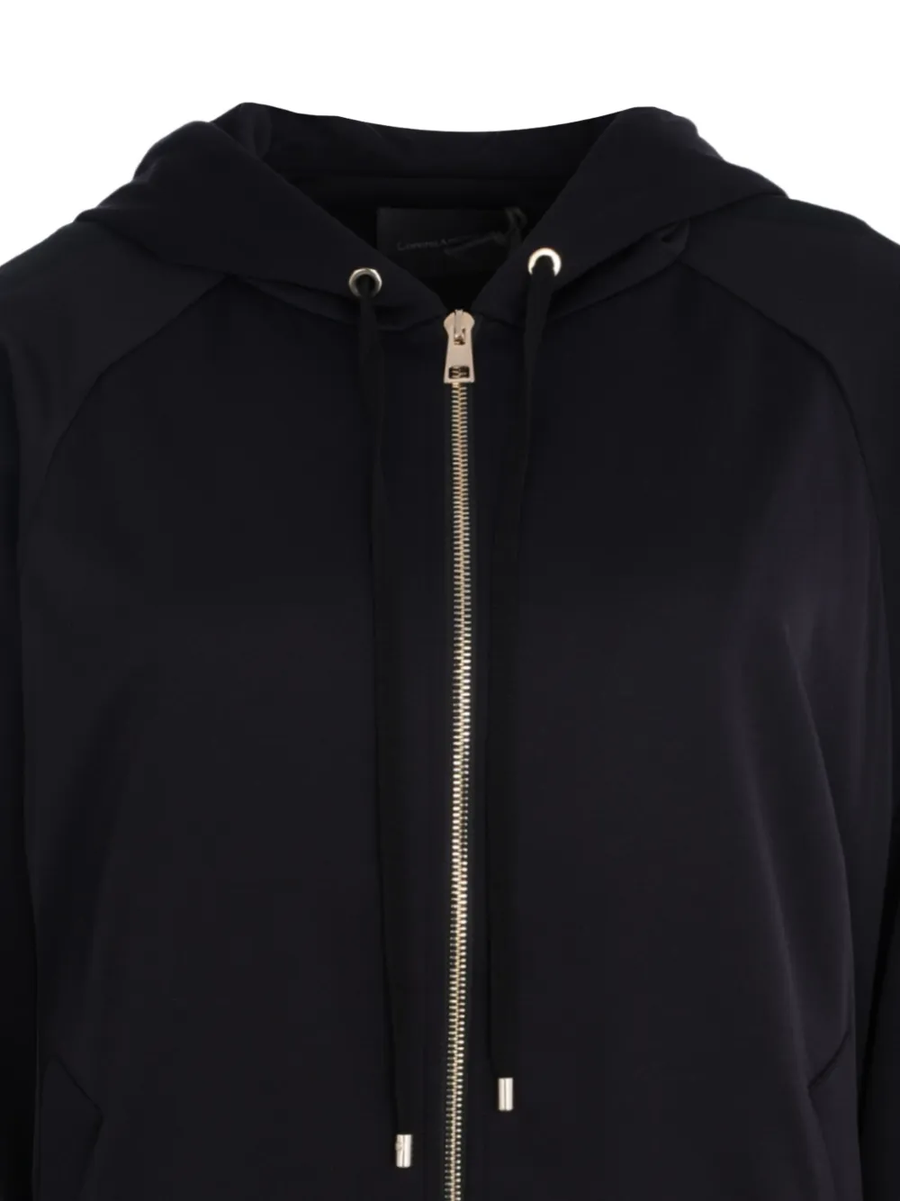 Lorena Antoniazzi Sweater verfraaid met ster en capuchon Zwart