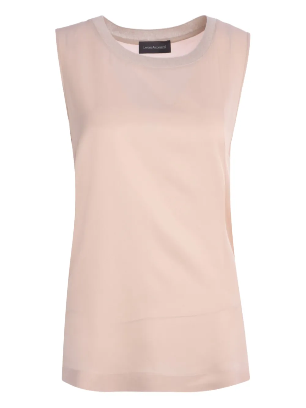 Lorena Antoniazzi round-neck tank top | Pink | Image 1