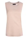 Lorena Antoniazzi round-neck tank top - Pink