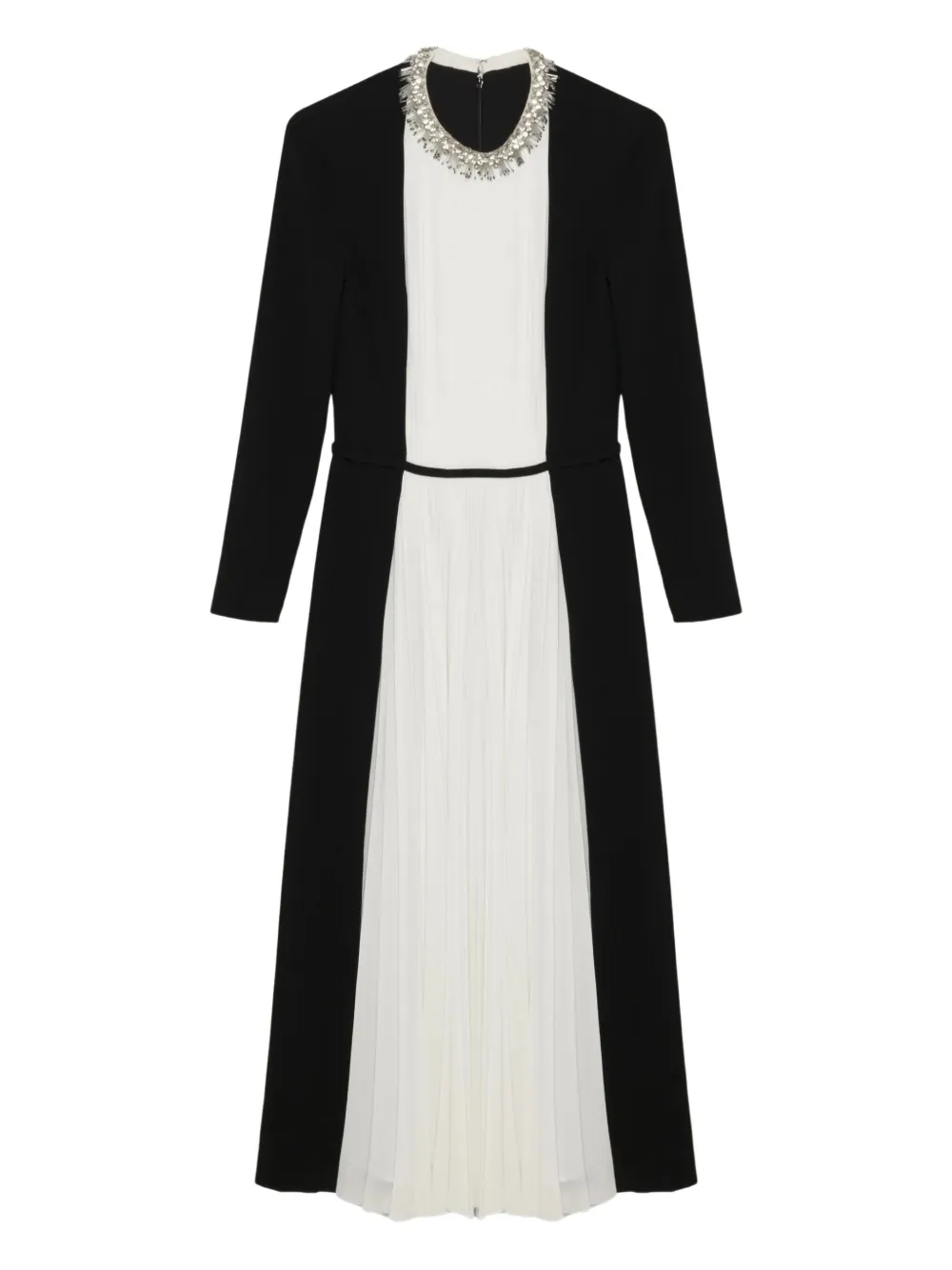 Simkhai Embellished Pleated Midi Day Dress In Multi