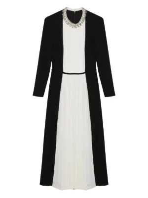 knee length dresses for ladies Olson Belted Cotton Midi Dress – SIMKHAI main image 0