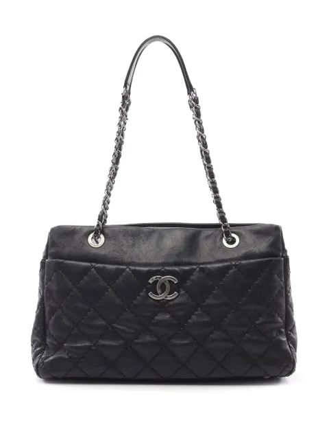 CHANEL Pre-Owned 2012-2013 Medium CC Quilted Calfskin Stitch It tote bag
