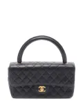 CHANEL Pre-Owned 1994-1996 Medium Lambskin Kelly Parent Top Handle Bag handbag - Black