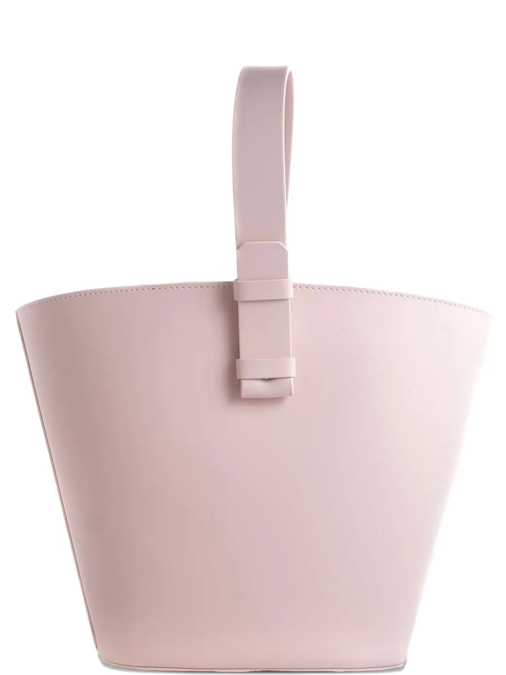 Nico Giani leather top-handle tote bag - Roze