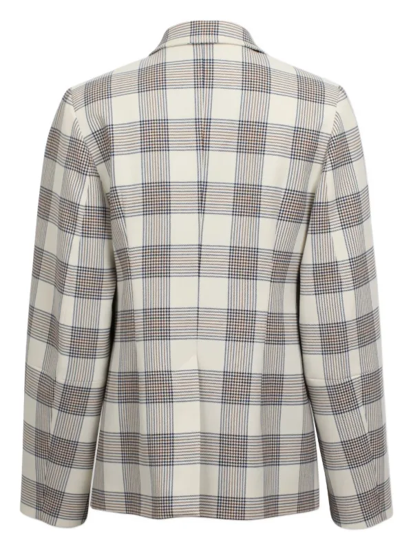 baum und pferdgarten チェック テーラードジャケット Baum Und Pferdgarten チェック ジャケット | ニュートラル