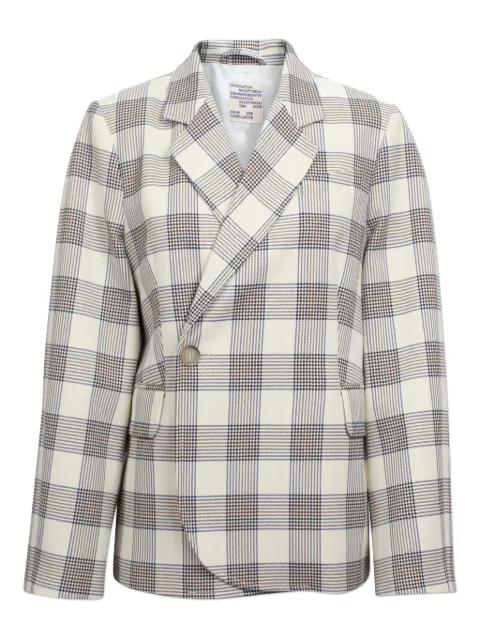 Baum Und Pferdgarten check asymmetrical blazer