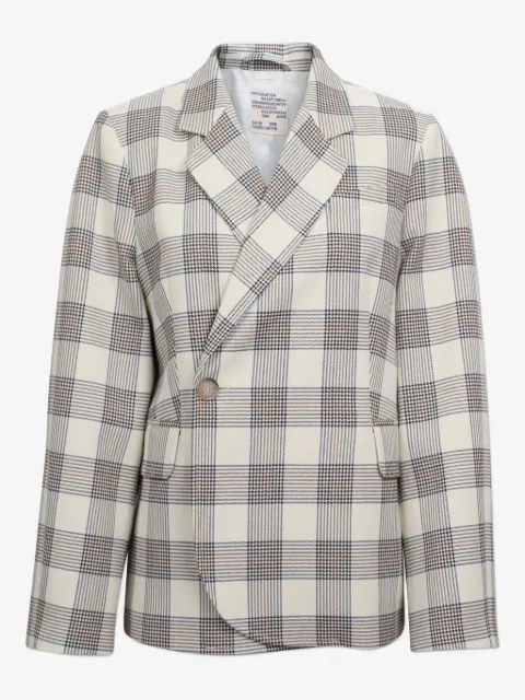 Baum Und Pferdgarten check asymmetrical blazer