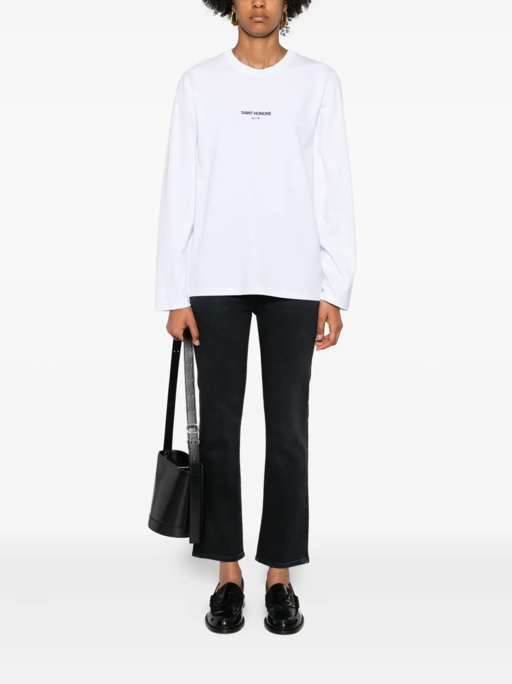 Elite logo-print long-sleeve jersey | T-Shirts & Jersey Shirts | Image 2