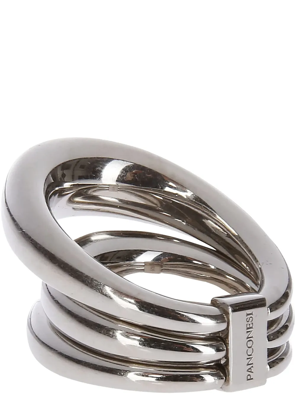 Panconesi Blow Up Solar triple-band ring - Zilver