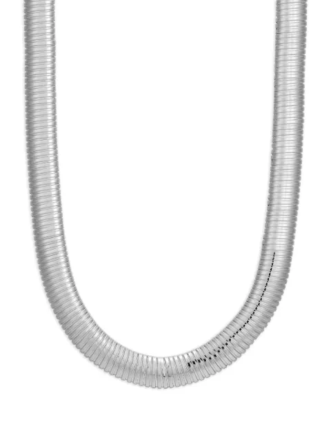 Luv Aj ribbed snake-effect chain necklace