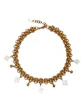 Labelled Jewellery Mia clover-embellished chain necklace - Gold