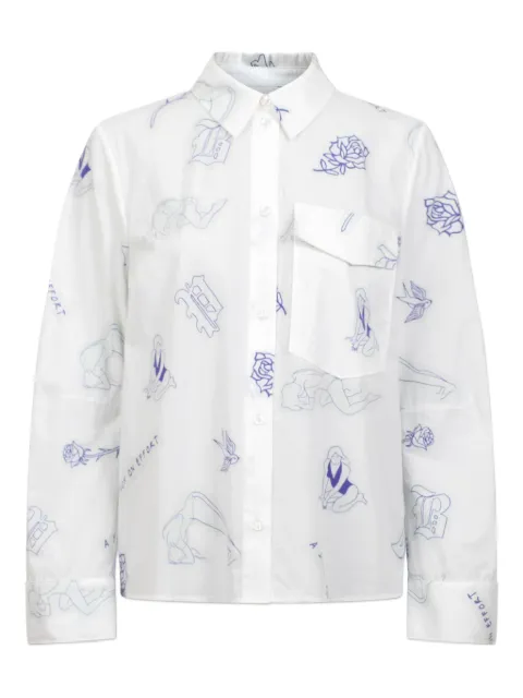 Baum Und Pferdgarten graphic-print cotton shirt