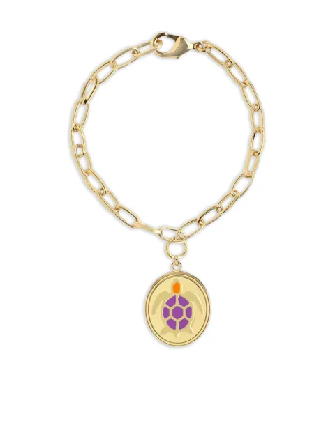 Wilhelmina Garcia Turtle chain bracelet