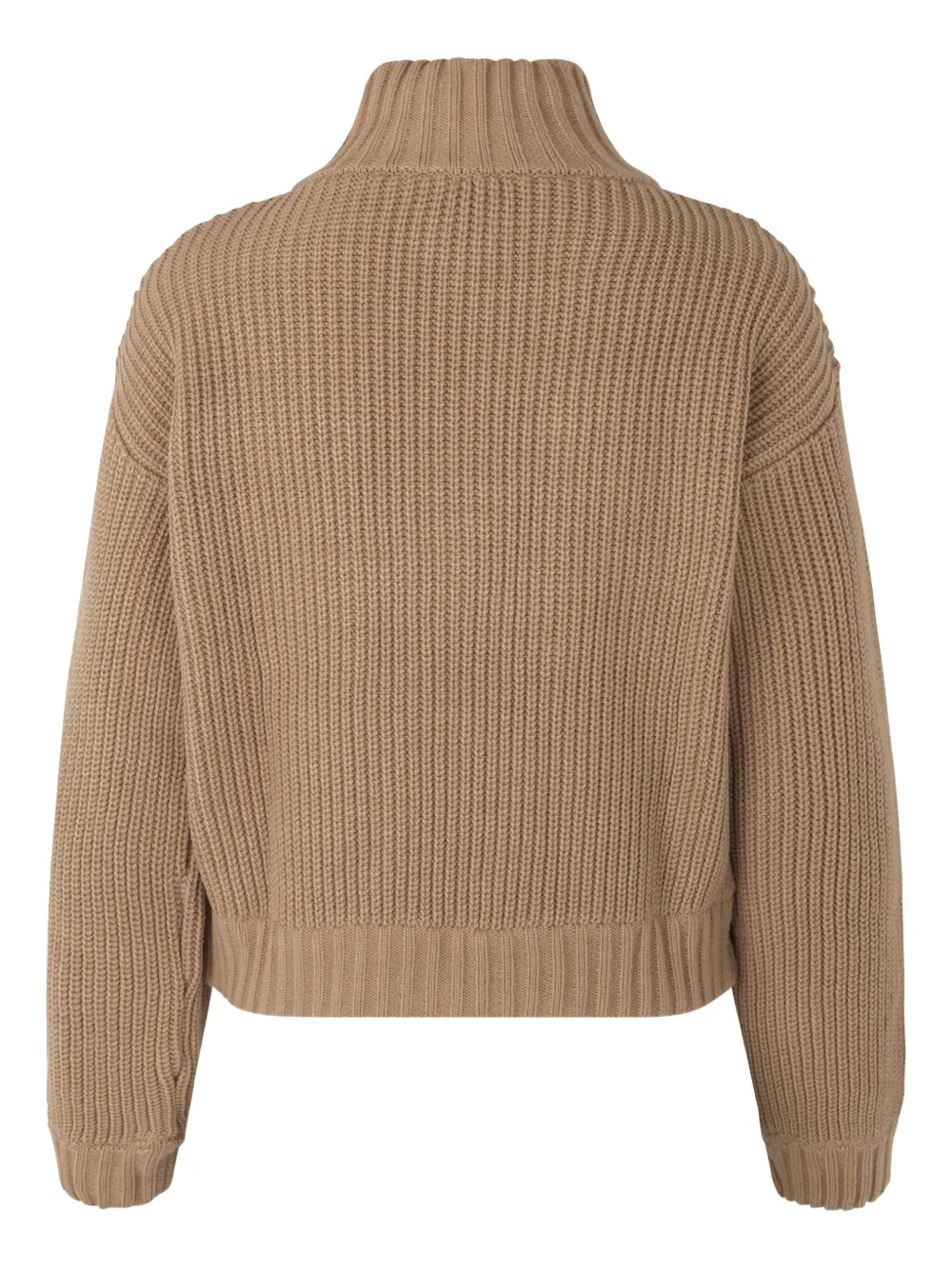 Baum Und Pferdgarten ribbed-knit half-zip sweater Bruin