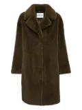 STAND STUDIO long-sleeve lapel coat - Brown