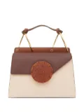 Danse Lente Phoebe Bis circular-detail top-handle bag - Neutrals
