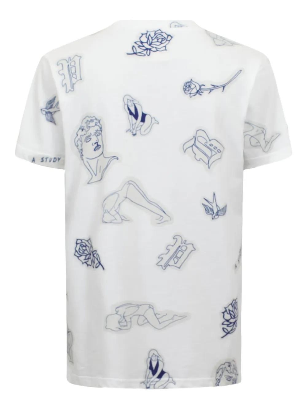Baum Und Pferdgarten graphic-print T-shirt Wit