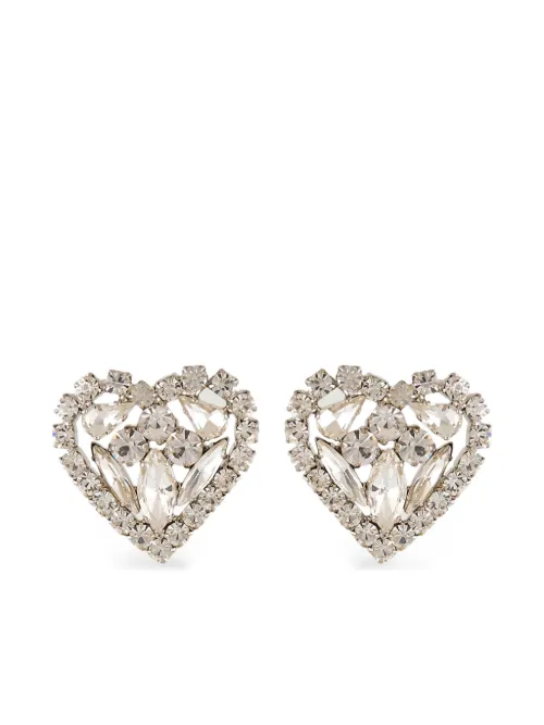 Boucles d'oreilles Taylor serties de cristaux - MAYOL - Modalova