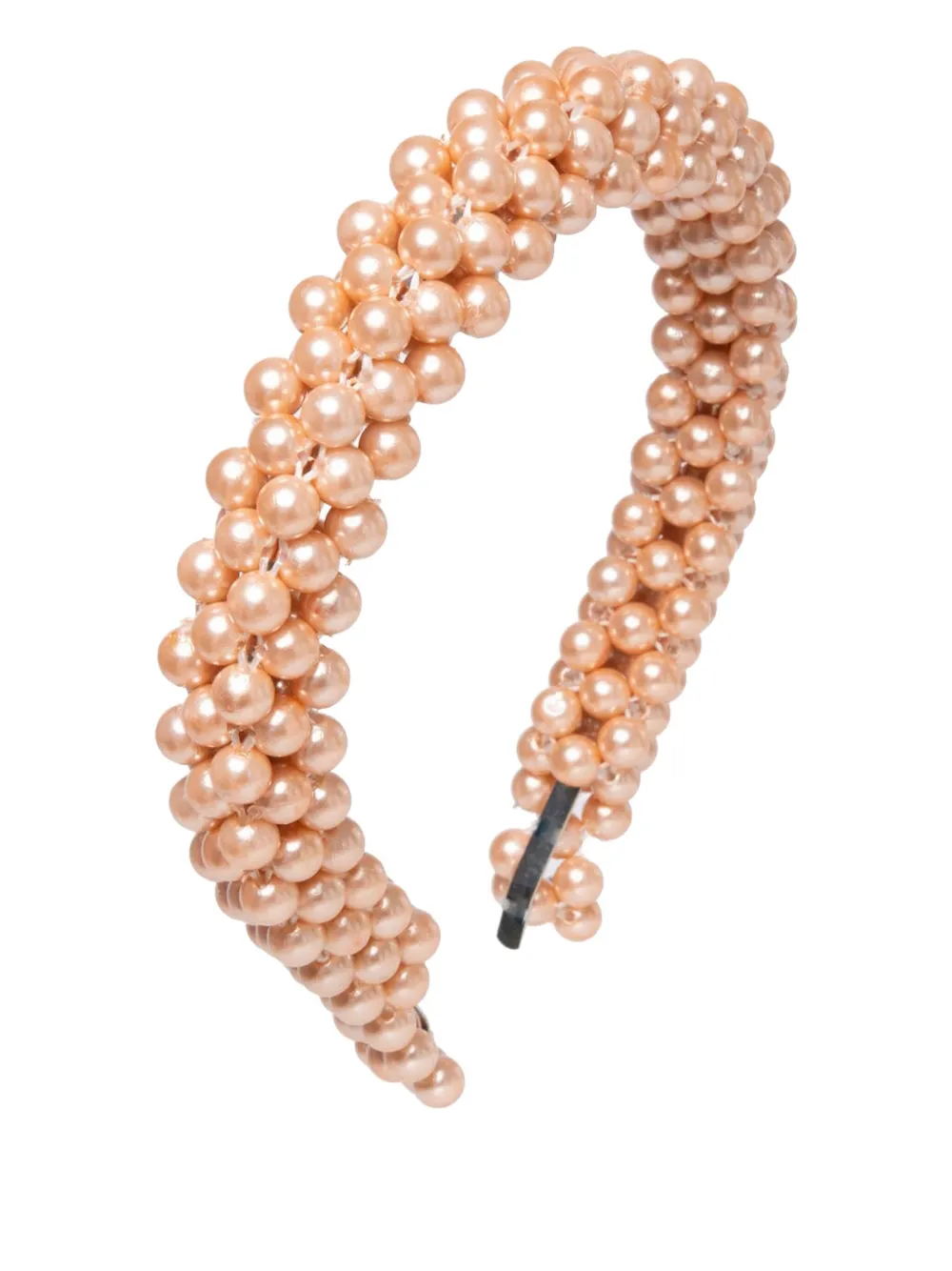 Shrimps Antonia Pearl-beaded Headband In Neutral