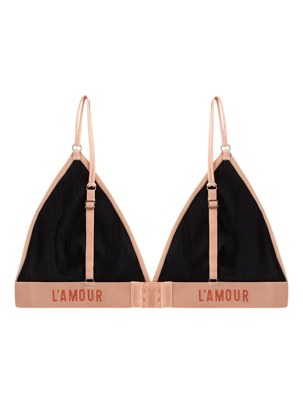 Love Stories metallic-ribbed bra | Image 2