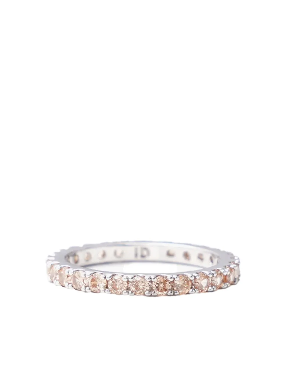 Izabel Display Stone-set Single-band Ring In Silver