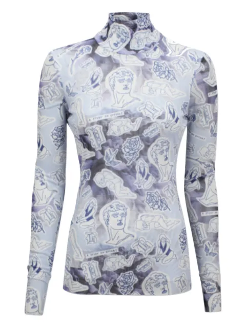 Baum Und Pferdgarten graphic-print turleneck top