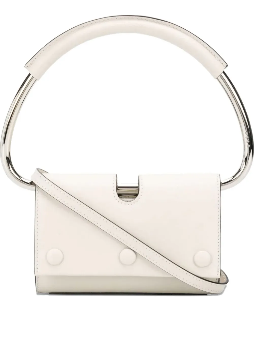 Stée small Neo leather shoulder bag | White | Image 1