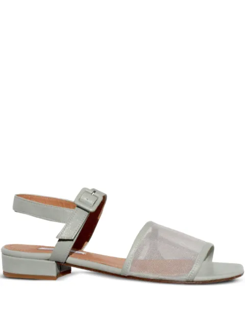 About Arianne Marini panelled leather sandals