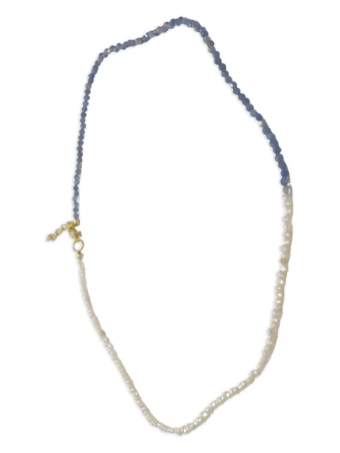 Gisel B beaded pearl necklace