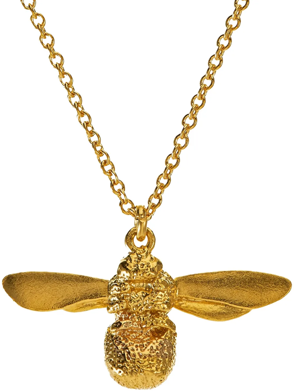 Alex Monroe bee-shaped necklace - Goud