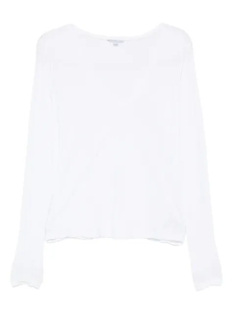 James Perse V-neck long-sleeve T-shirt