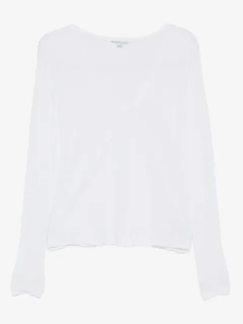 James Perse V-neck long-sleeve T-shirt