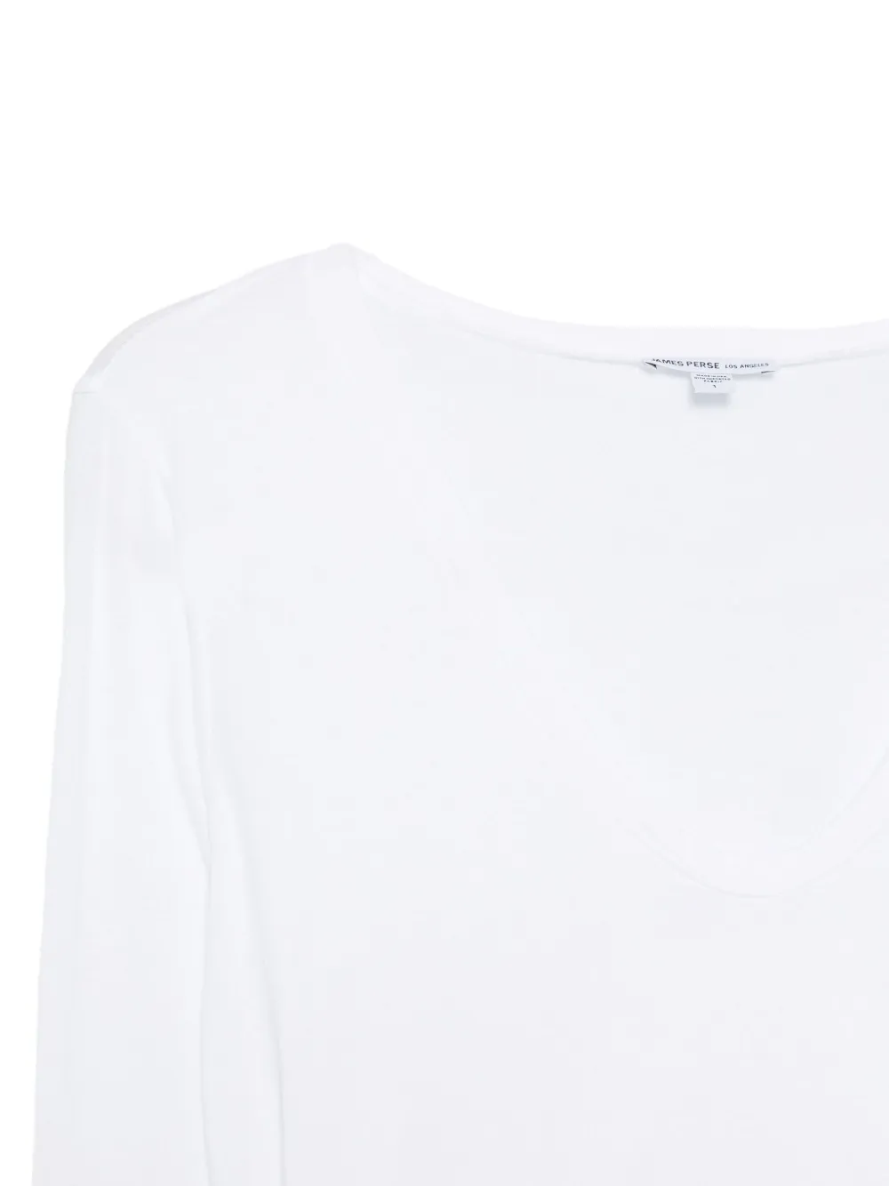 James Perse T-shirt met V-hals Wit