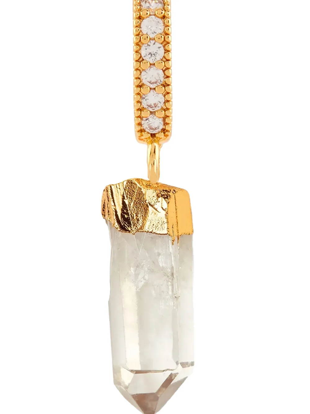 Crystal Haze Rock Crystal pendant - Clear