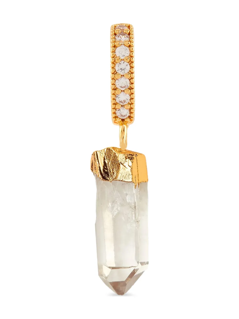 Crystal Haze Rock Crystal pendant | Gold | Image 1