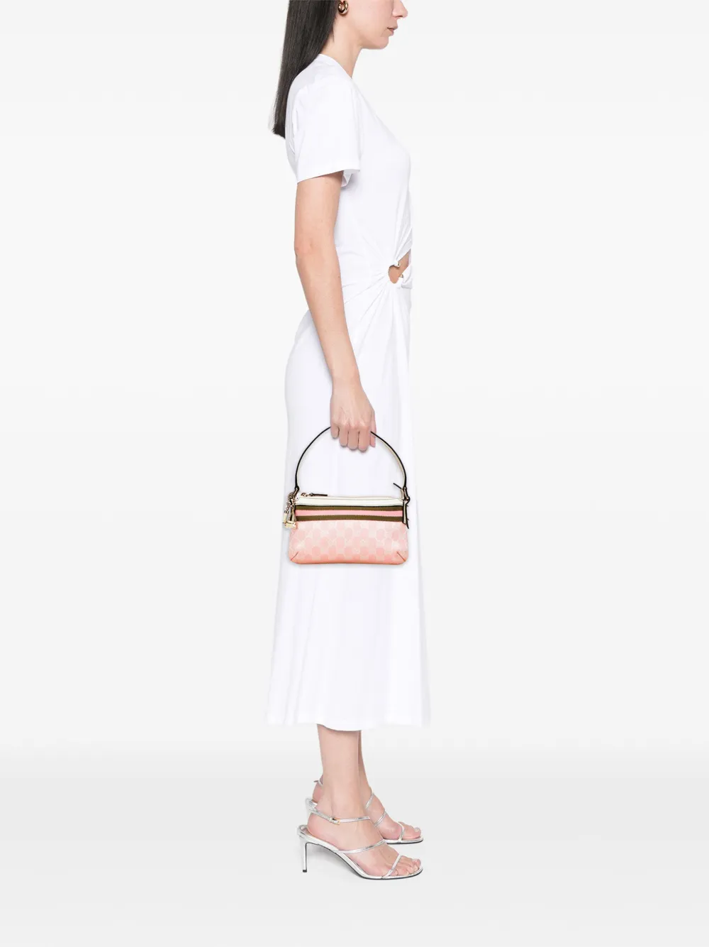Gucci Pre-Owned 2000-2015 GG Canvas Web shoulder bag | Pre-Owned | Image 2