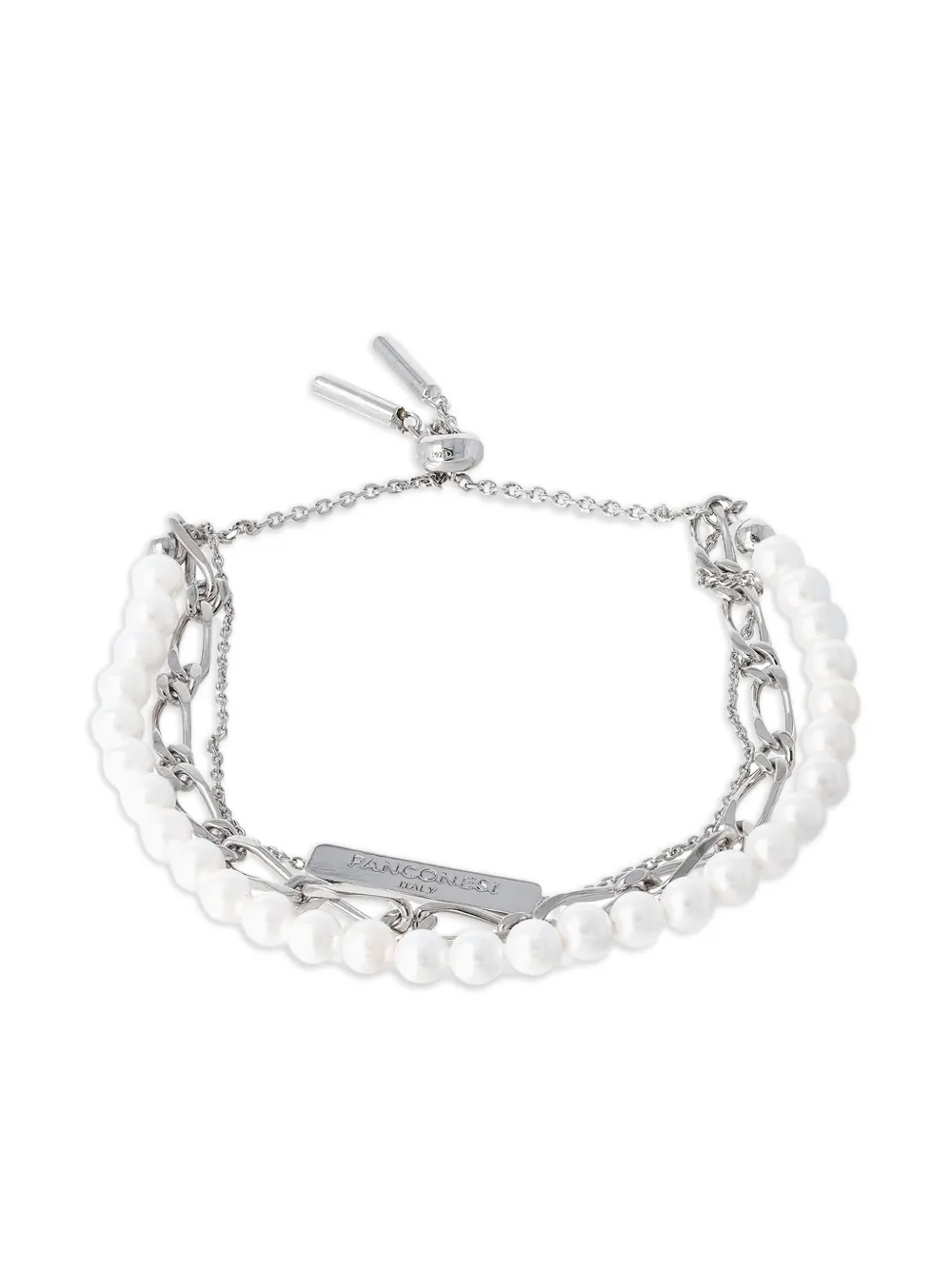 Panconesi Famiglia freshwater pearl bracelet | Silver | Image 1