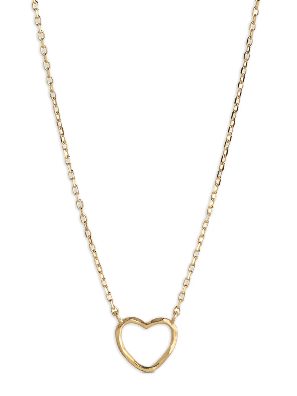 Enamel Copenhagen heart-shaped chain necklace | Gold | Image 1