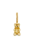 Crystal Haze Papa Bear diamond hoop earring - Gold