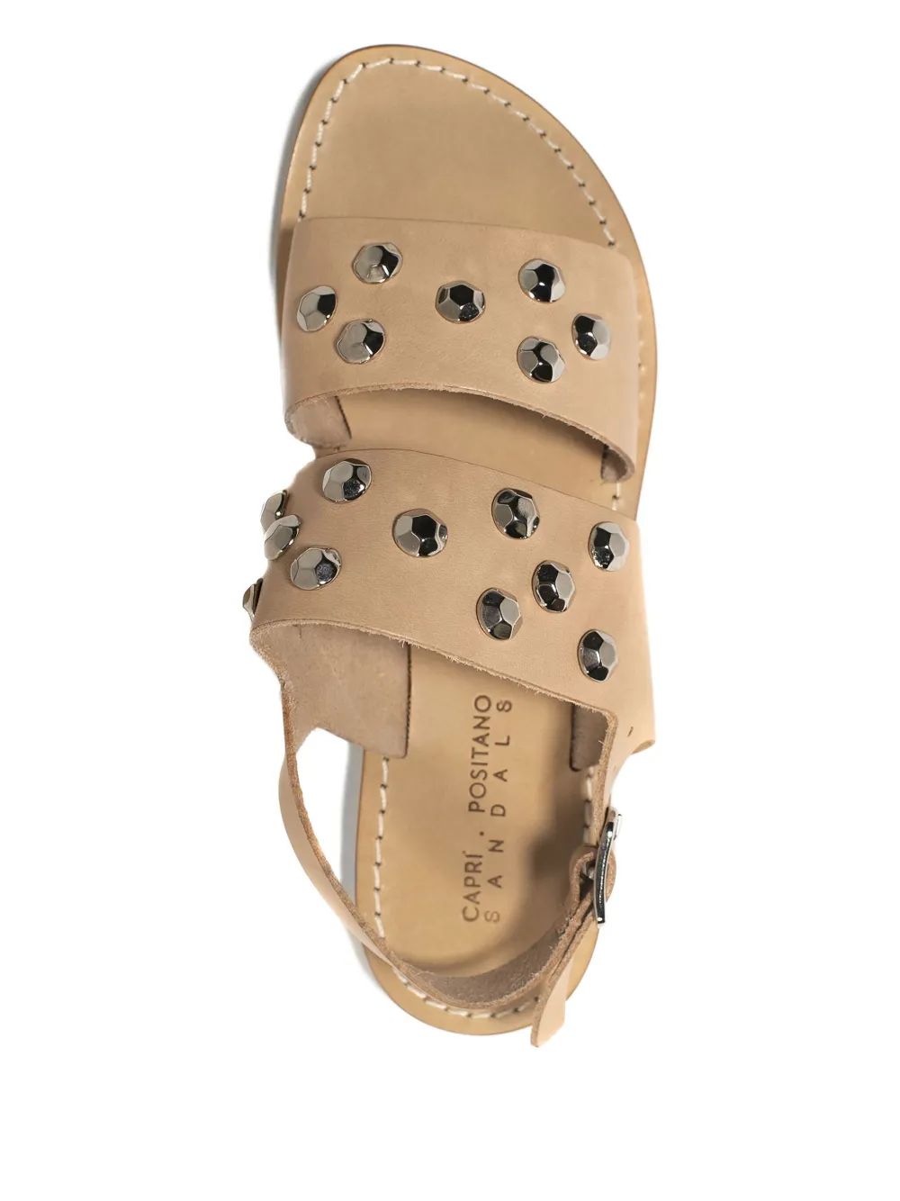 CAPRI POSITANO SANDALS Ottavia studded leather sandals | Flat Sandals | Image 2