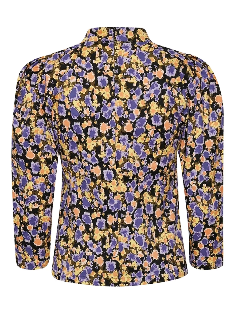 Gestuz puff-sleeve blouse Geel